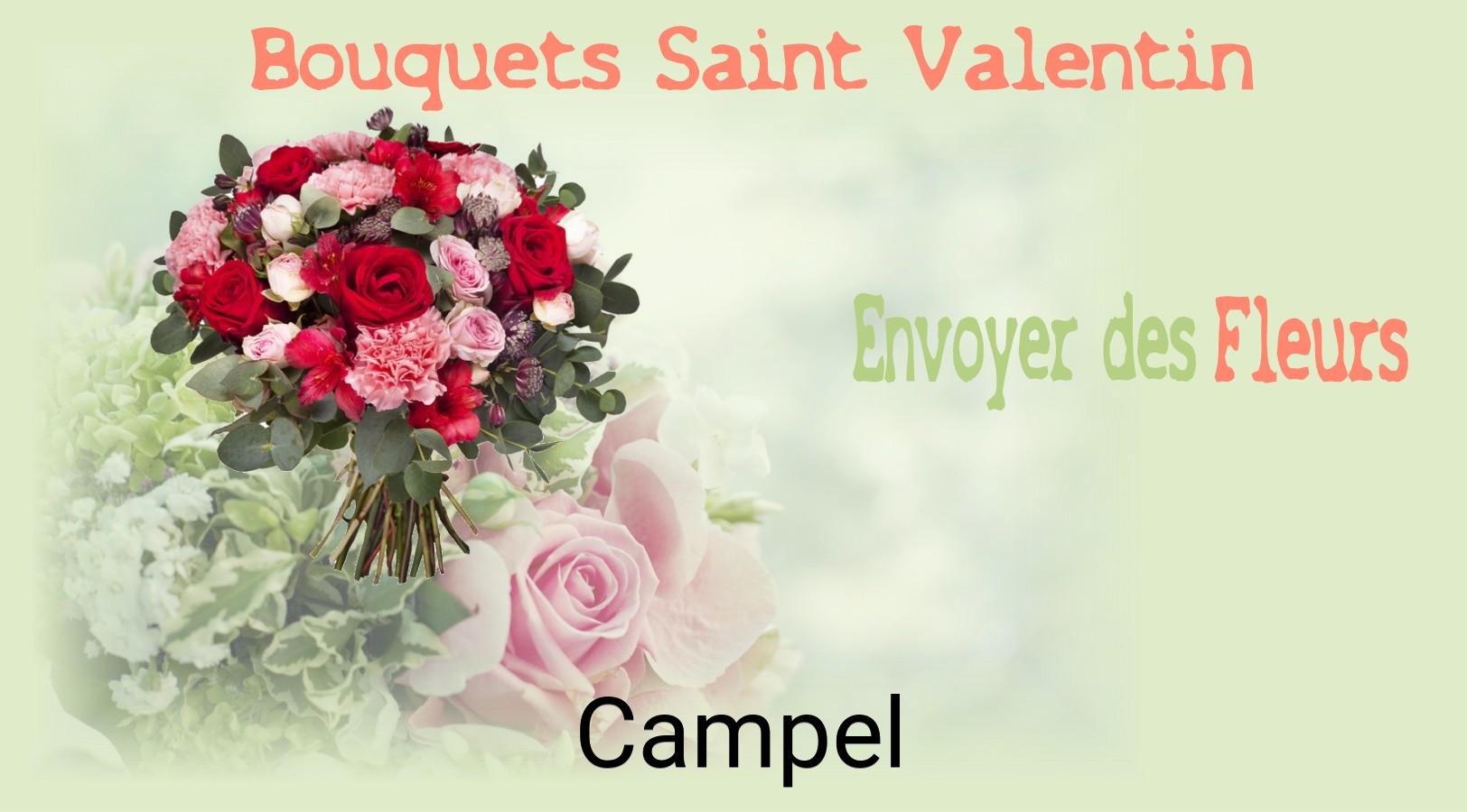 Roses de Saint-Valentin livrées à Campel